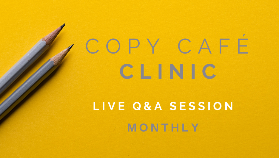 Copy Café Clinic Monthly copy café clinic monthly